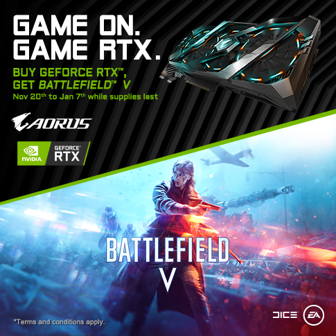 Battlefield V: AORUS GeForce RTX Game Bundle
